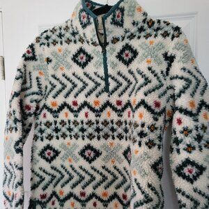 LL Bean women's signature sherpa fleece